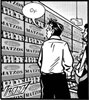 image of Bernie shopping for Passover